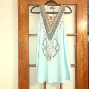 Symmetrical light weight swing dress